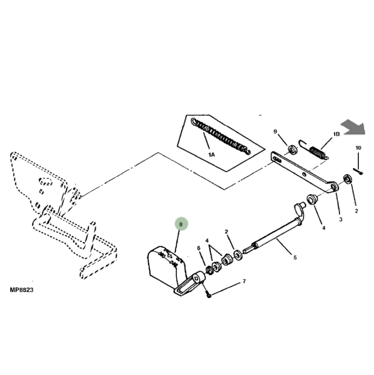 Pedal AM121947 - Emmetts Shop