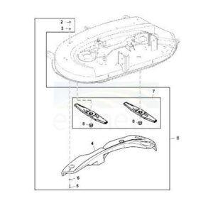 John deere 2025 lt160 mulching kit