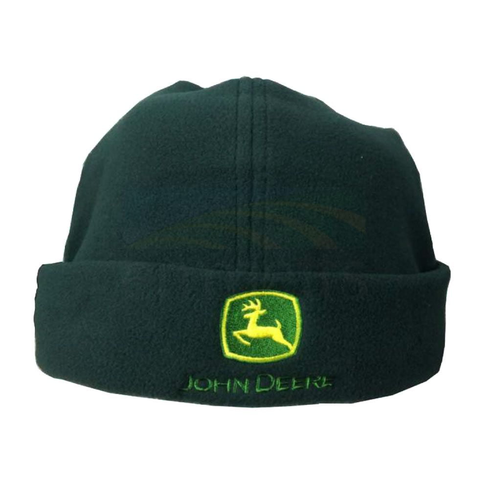 GREEN/GOLD FLEECE BEANIE ID383 - Emmetts Shop