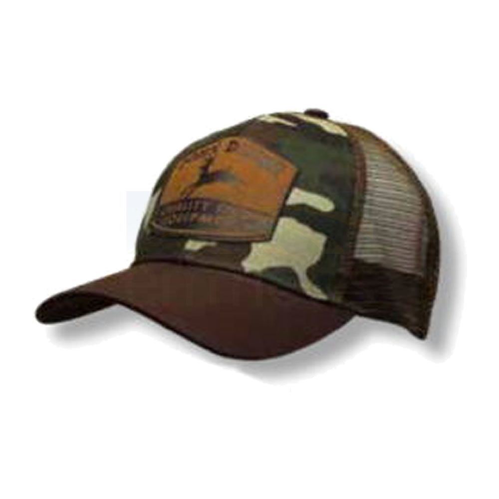 John Deere Brown Peak & Mesh with Camo Front Cap 13080402BW00 - Emmetts ...