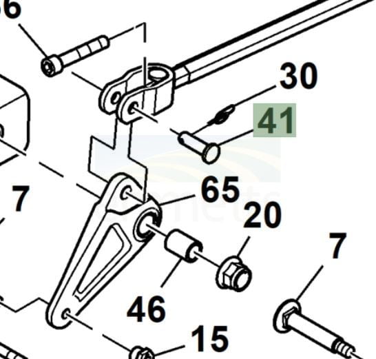 Pin Fastener 45M7094 - Emmetts Shop