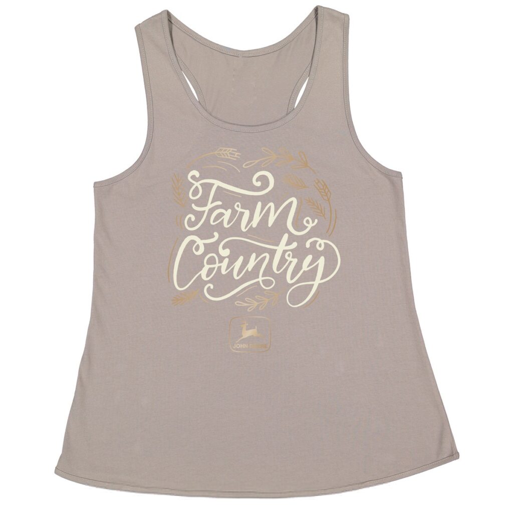 John Deere Women's Farm Country Tank Top 24925651tt - Emmetts Shop