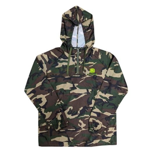 John Deere Camo Windbreaker JOH622 - Emmetts Shop