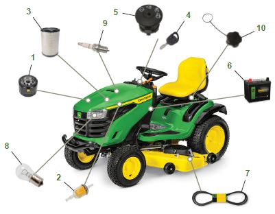 John Deere X120 - Emmetts Shop