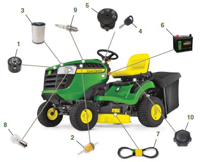 John Deere X146R - Emmetts Shop