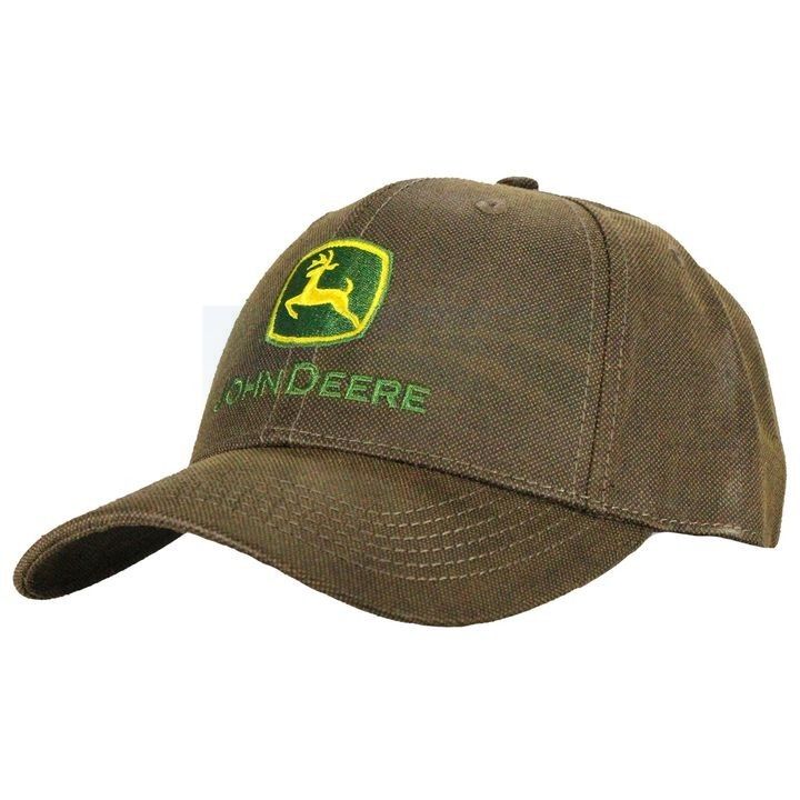 John Deere Heather Brown Oil Skin Cotton Hat 13080808bw00 - Emmetts Shop