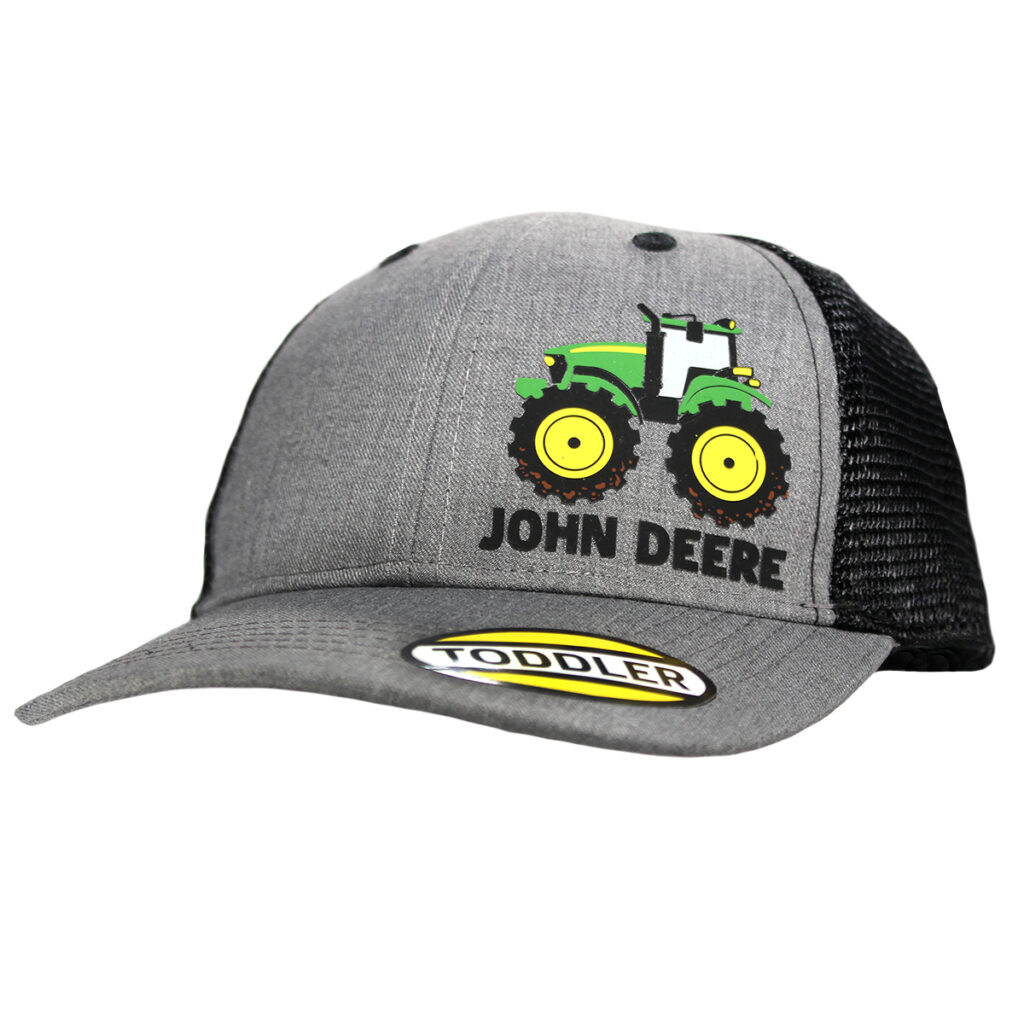 John Deere Kids Grey Tractor Cap with Black Mesh 53084520CH00 - Emmetts ...