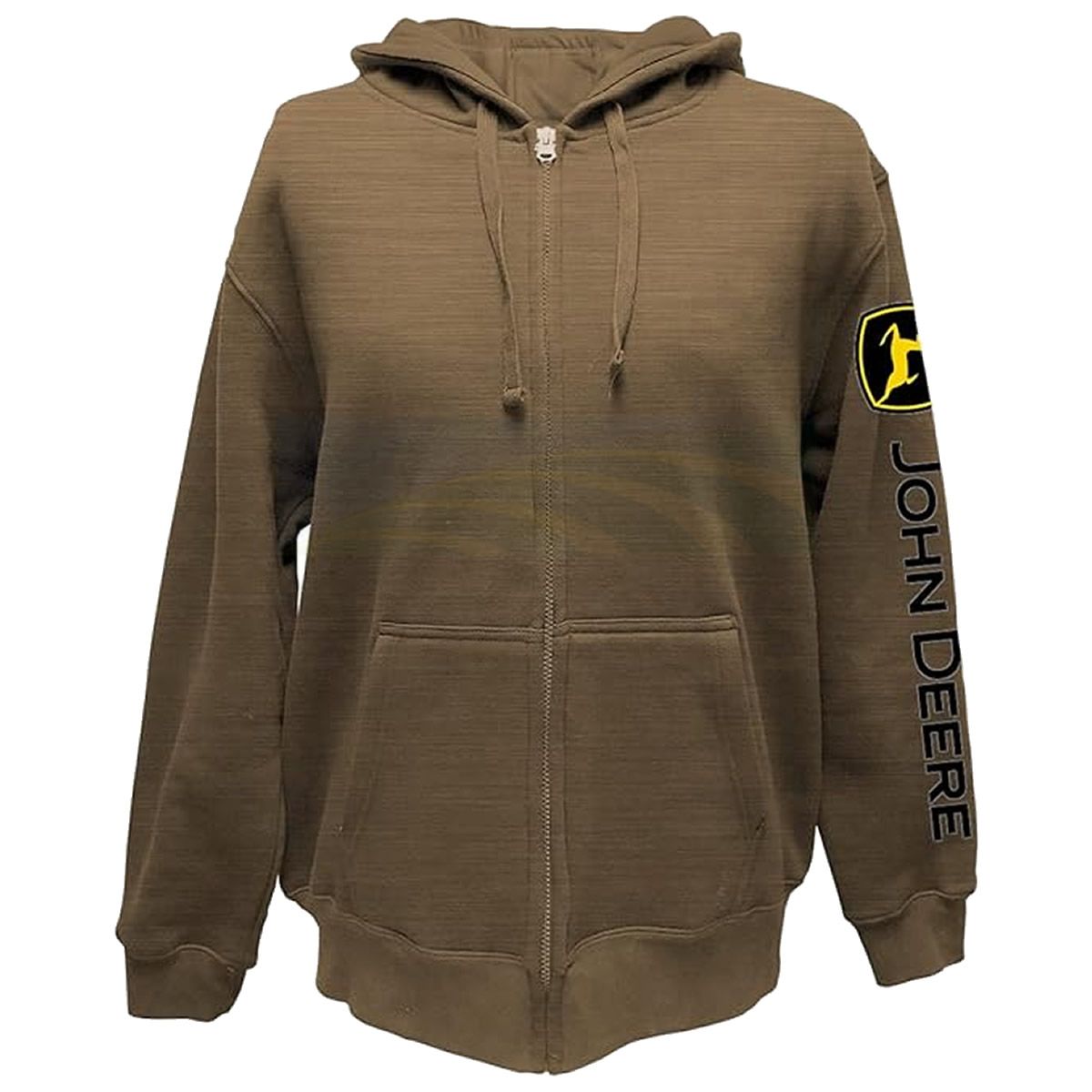 John deere zip discount up hoodie mens