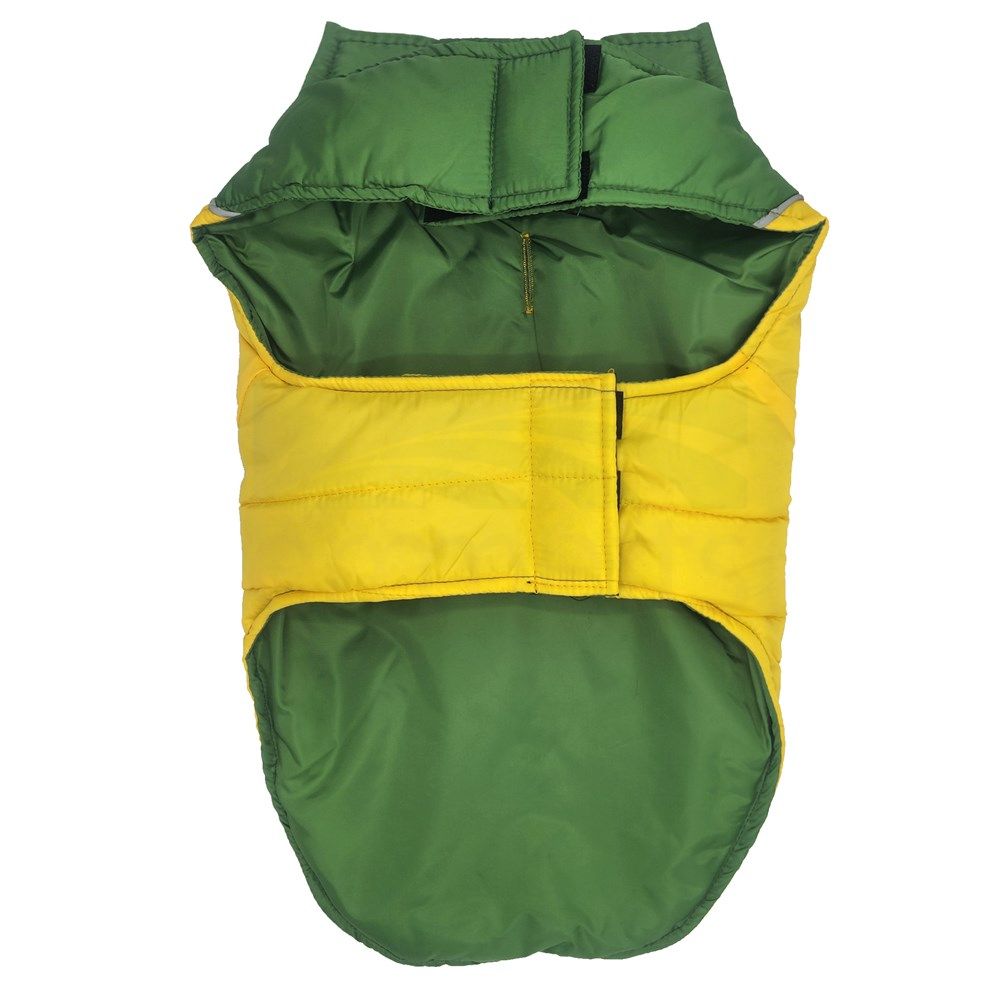 John Deere Green & Yellow Pet Puffer Vest JOD-4081 - Emmetts Shop